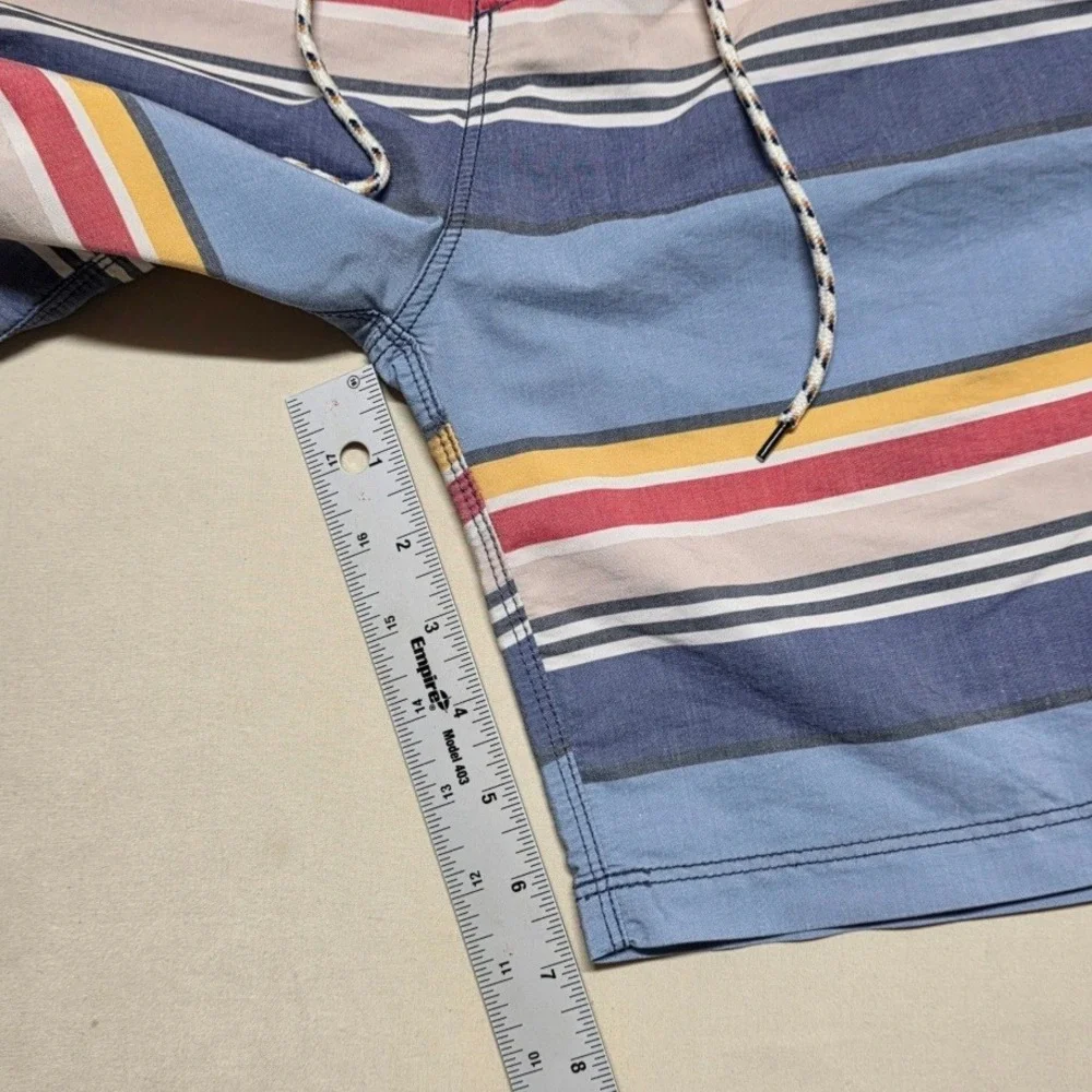 Hurley x Pendleton Yosemite National Park Board Shorts Mens 30 Blue Striped